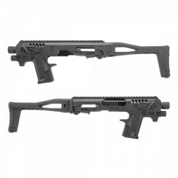 CAA Micro Roni Kit Carbine Conversion Kit for Glock 17-19-22 Series - Svart