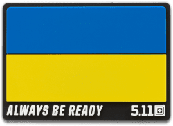 5.11 Tactical Ukrainska Flaggan Patch